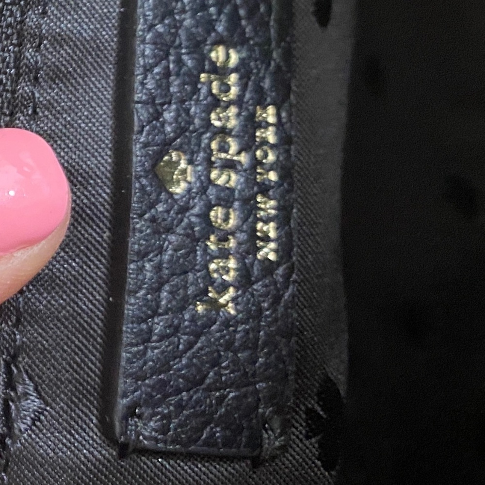 BRAND NEW - Never Used Kate Space Black Satchel - Picture 13 of 13